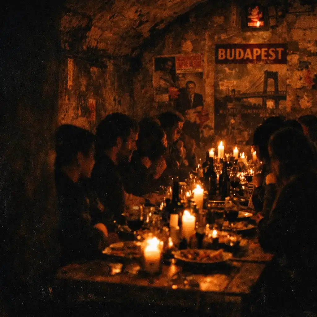 Underground vacsora hangulat Budapesten